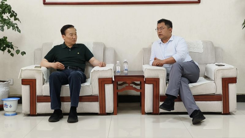 j9国际站集团董事长王智勇会見香港中科石油和海南青玉能源客人